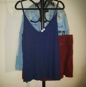 Old Navy Thin Strap V-Neck Tanktops